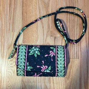 Vera Bradley Crossbody Wallet—New Hope Lily of the Valley